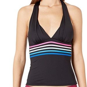 La Blanca Women’s V neck Halter swumsuit  Top